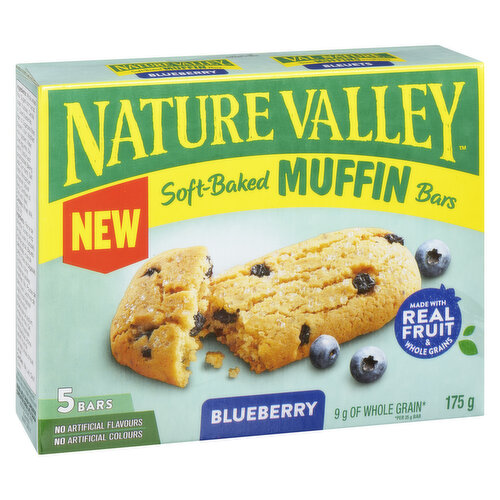 Nature Valley - Soft Baked Muffin Bars, Blueberry