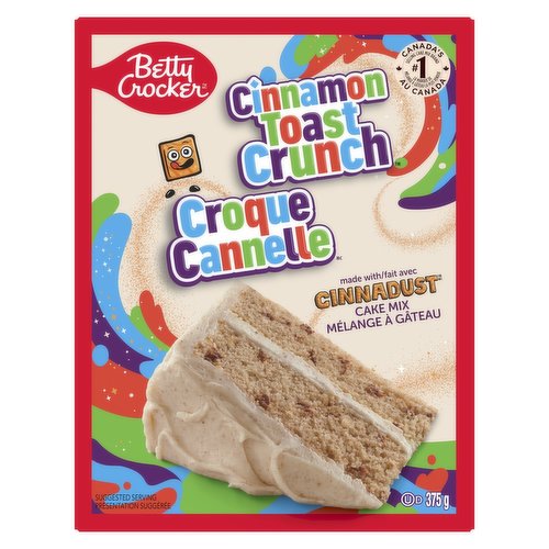 Betty Crocker - Cake Mix, Cinnamon Toast Crunch