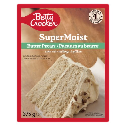 Betty Crocker - Super Moist Cake Mix, Butter Pecan