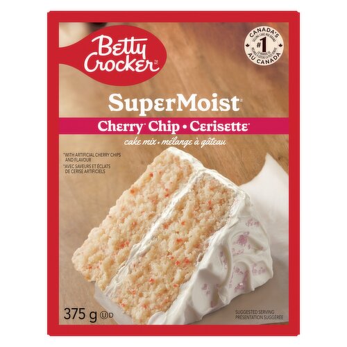 Betty Crocker Super Moist Cherry Chip Cake Mix Save On Foods