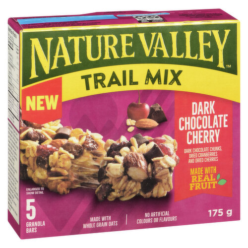 Nature Valley - Trail Mix Dark Chcolate Cherry,5 Each ,175g.