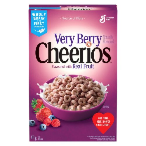 General Mills - Whole Grain Very Berry Cereal