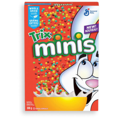 General Mills - Trix Mix Minis Cereal,306g.