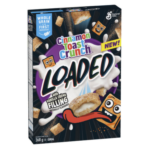 General Mills - Cinnamon Toast Crunch Cereal, Loaded