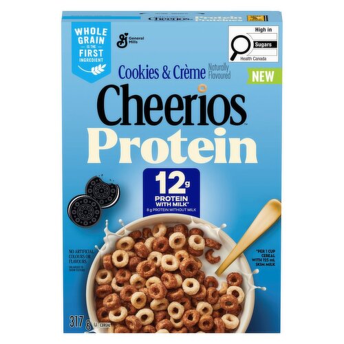 General Mills - Protein Cheerios Cookies & Creme