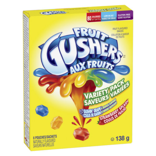 Fruit Gushers - Variety Pack