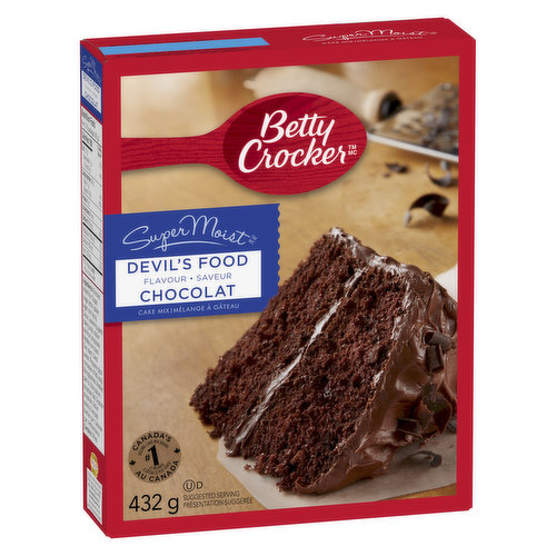 Betty Crocker - Super Moist Devil's Food Cake Mix