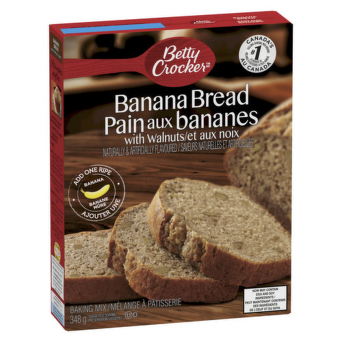 Betty Crocker - Banana Bread Mix with Walnuts - Save-On-Foods