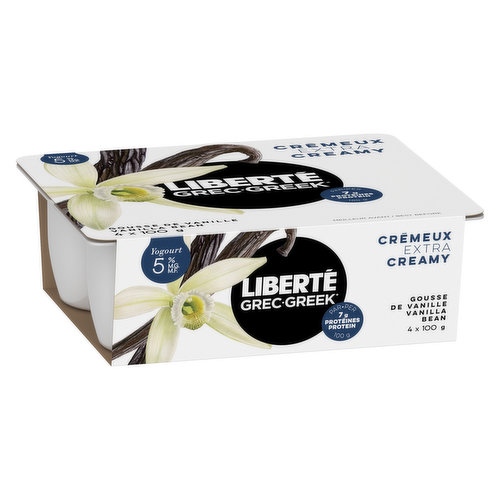 LIBERTE - Greek Yogurt Vanilla Bean 5% M.F.