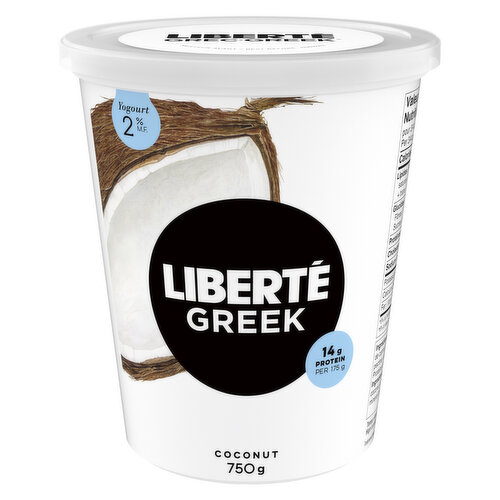 LIBERTE - Greek Yogurt, Coconut 2% M.F