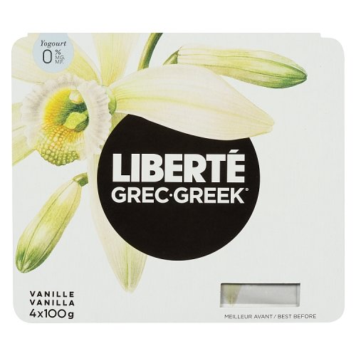 LIBERTE - Greek Yogurt Vanilla 0%
