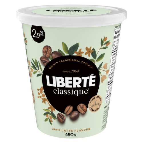 LIBERTE - Yogurt Classique Cafe Latte