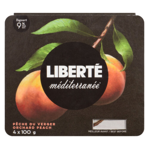 LIBERTE - Mediterranee Yogurt Peach