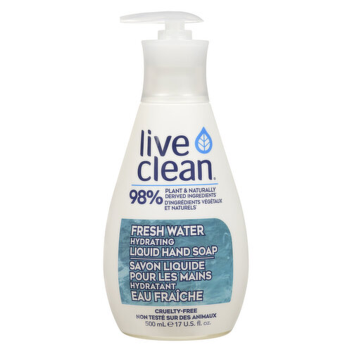 Live Clean - Hand Soap - Fresh Water