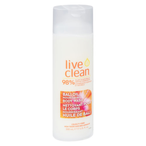 Live Clean - Exotic Shine Nourishing Body Wash - Bali Oil