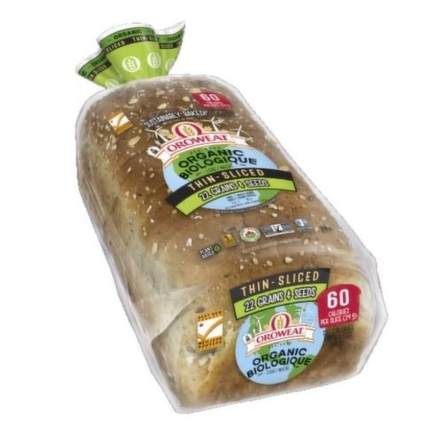 Oroweat - 22 Grain Thin Sliced Bread