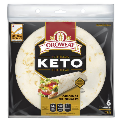 Oroweat - Keto Original Tortillas