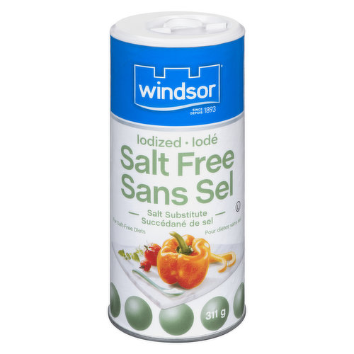 Windsor - Salt Free Salt Substitute Iodized