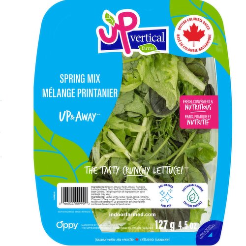 UP Vertical Farms - Up & Away Spring Mix