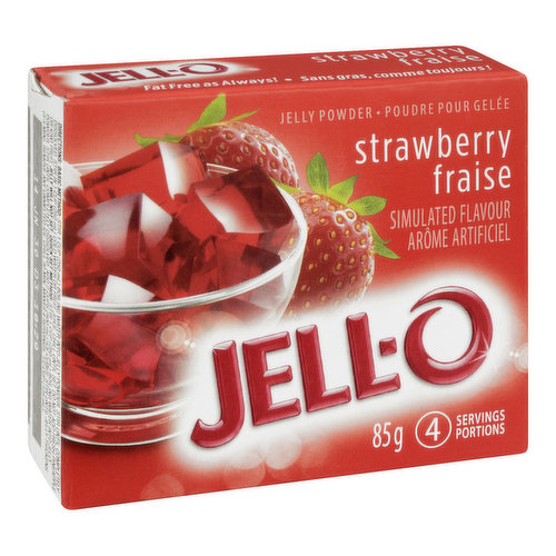 Jell-O - Strawberry Jelly Powder
