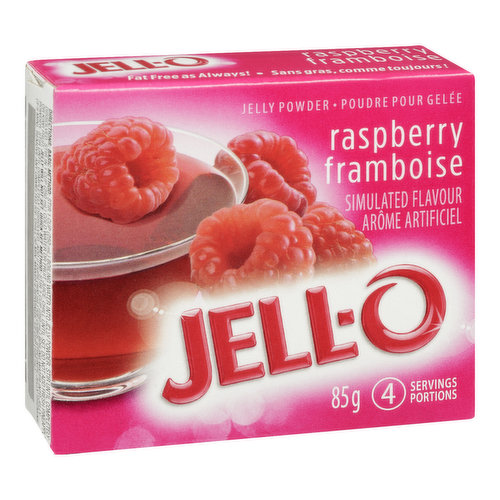 Jell-O - Raspberry Jelly Powder