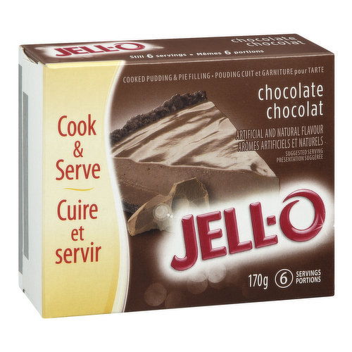 Jell-O - Chocolate Pudding & Pie Filling