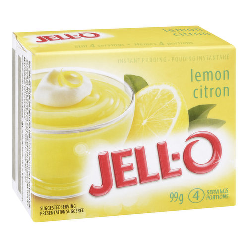 Jell-O - Lemon Pudding Mix