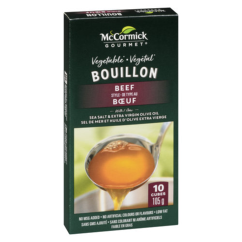 McCormick Gourmet - All-Vegetable Beef Style Bouillon