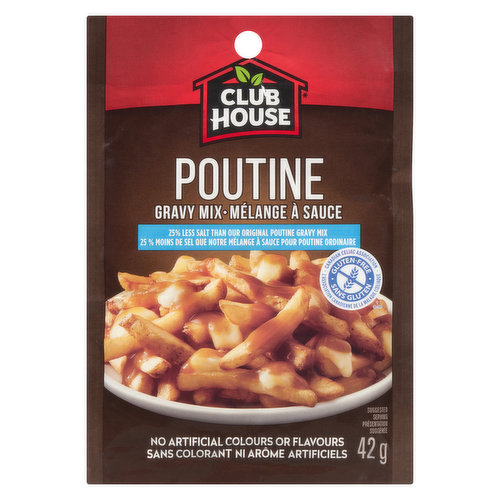 Club House - Gravies Poutine Mix - Less Salt