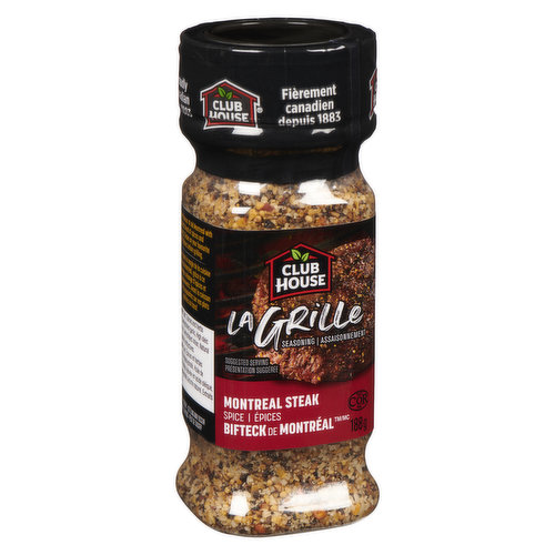 Club House - La Grille Seasoning, Montreal Steak Spice