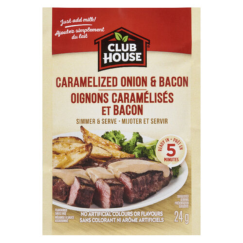 Club House - Caramelized Onion & Bacon Sauce Mix