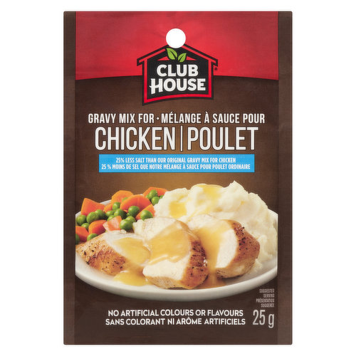 Club House - Chicken Gravy Mix - Less Salt