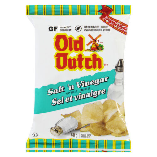 Old Dutch - Potato Chips - Salt & Vinegar