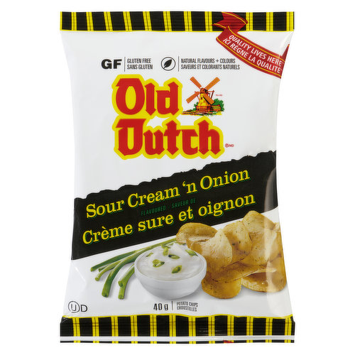 Old Dutch - Potato Chips - Sour Cream & Onion