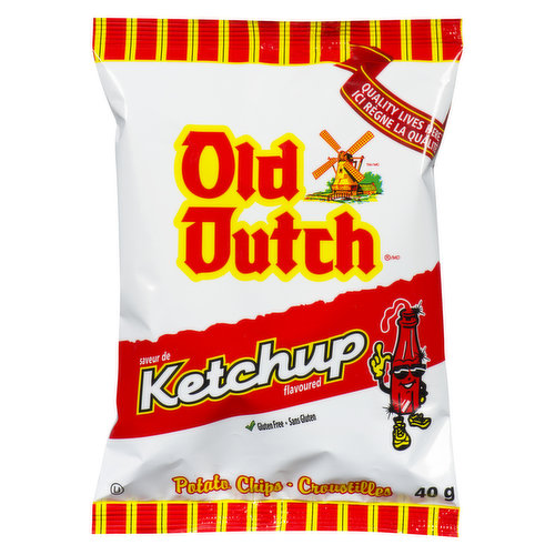 Old Dutch - Potato Chips - Ketchup