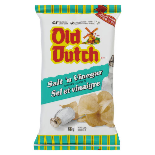 Old Dutch - Potato Chips -Salt 'n Vinegar