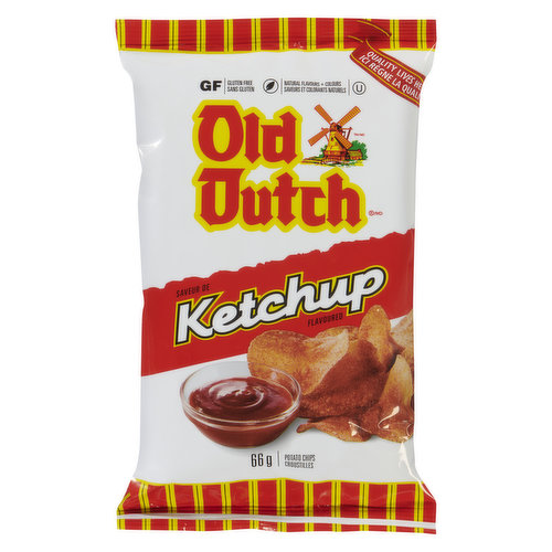 Old Dutch Potato Chips Ketchup