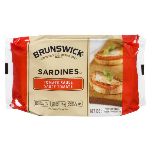 Brunswick - Sardines in Tomato Sauce