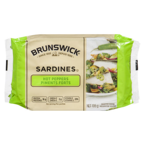 Brunswick - Sardines with Hot Peppers