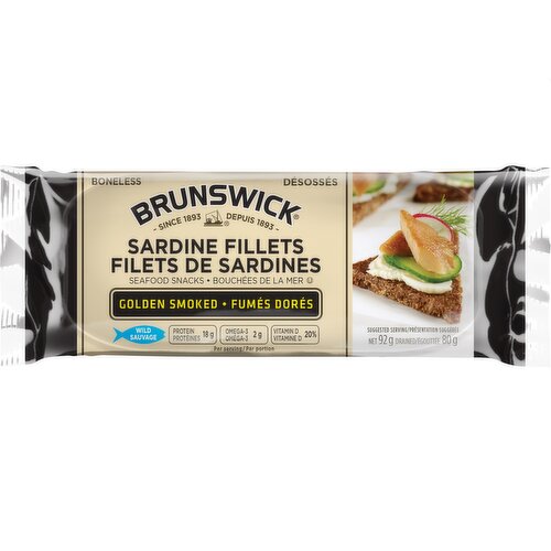 Brunswick - Golden Smoked Seafood Snacks