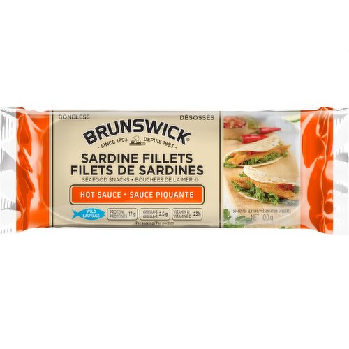 Brunswick - Herring Fillets in Hot Sauce