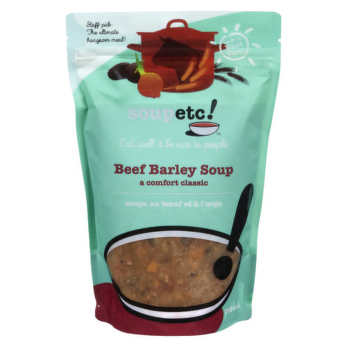 Soup Etc - Classic Beef and Barley Soup