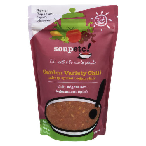 Soup Etc - Garden Variety Chili Vegetarian