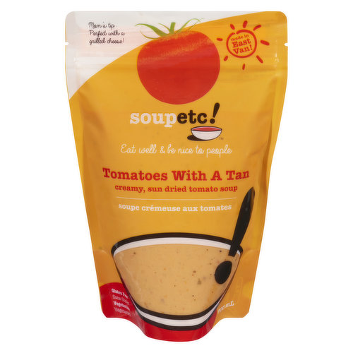 Soup Etc - Tomatoes with A Tan Creamy