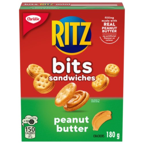 Christie - Ritz Bits Sandwiches - Peanut Butter Crackers