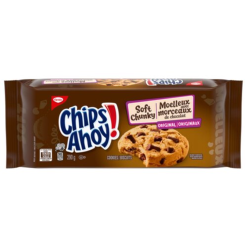 CHIPS AHOY! Original Chocolate Chip Cookies, Resealable Pack, 258 g 