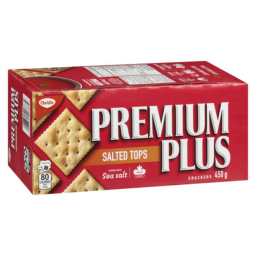 Christie - Premium Plus Salted Tops Crackers