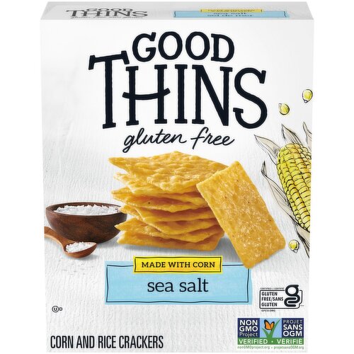  Good Thins Sea Salt Corn Snacks Gluten Free Crackers