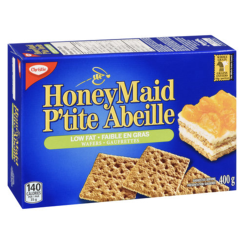 Christie Honey Maid Graham Wafers Low Fat