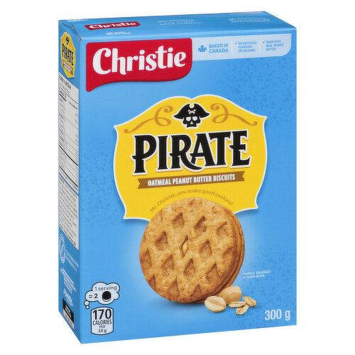 Christie - Pirate Oatmeal Peanut Butter